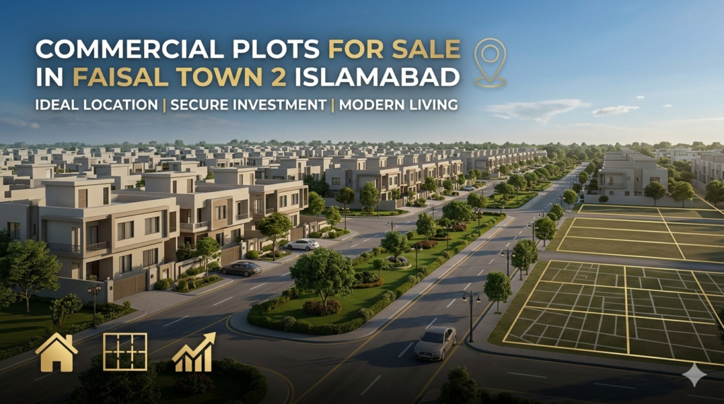 Commercial Plots for Sale in Faisal Town 2 Islamabad